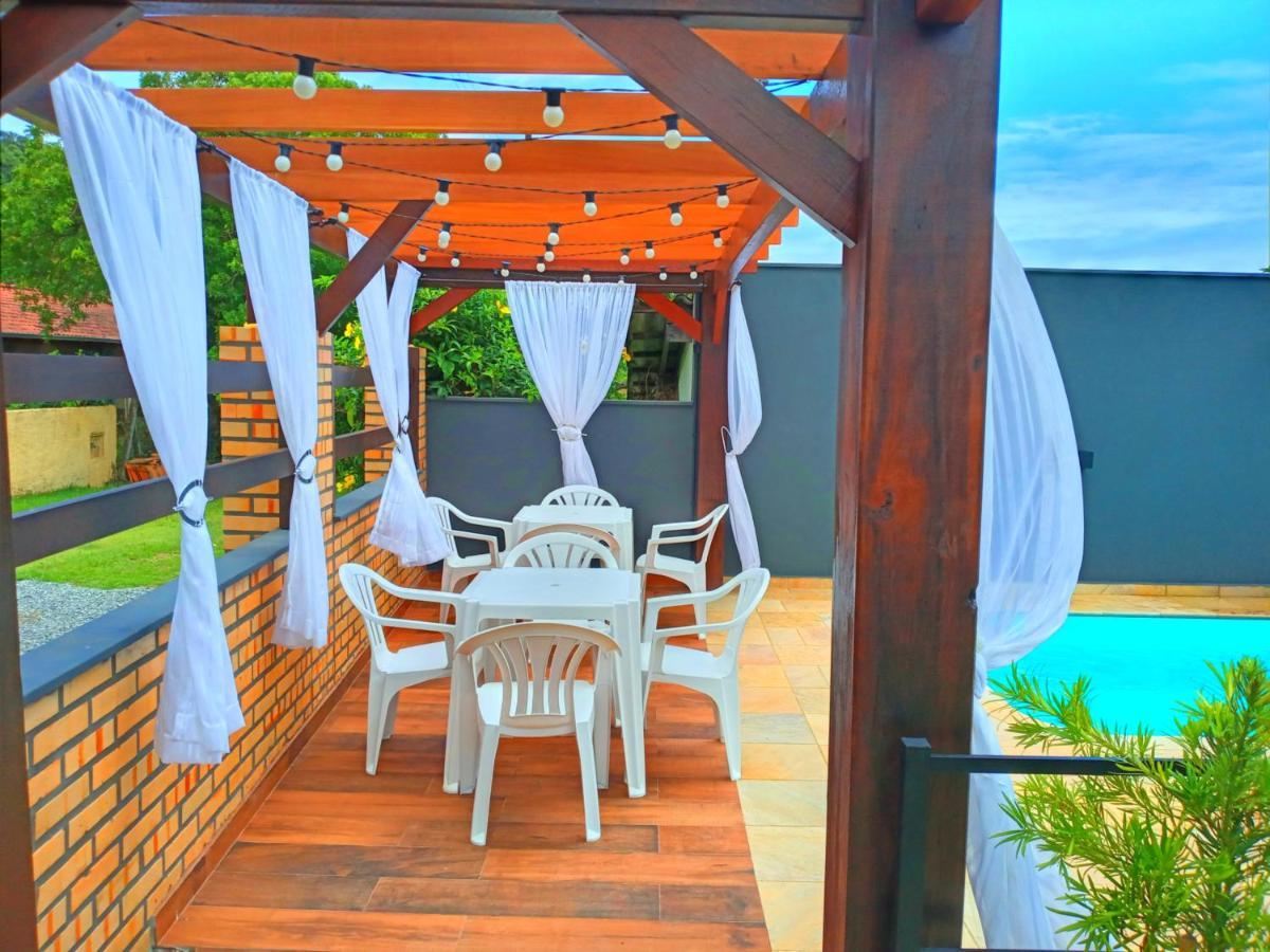 Casa Refugio Do Quilombo, Com Piscina Aquecida, 16 Pessoas - Penha - Sc Villa Eksteriør bilde